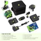 Nível Laser Autonivelante 30 m, Brilho 1–100%, Controle, IP54 | QuadBeam™ 4D